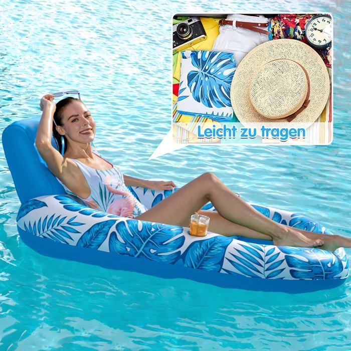 Bouée Piscine Pailletée Tutukyle – Anneau De Natation Adulte Costaud, Fun Et Hyper Confortable Pour L'été !