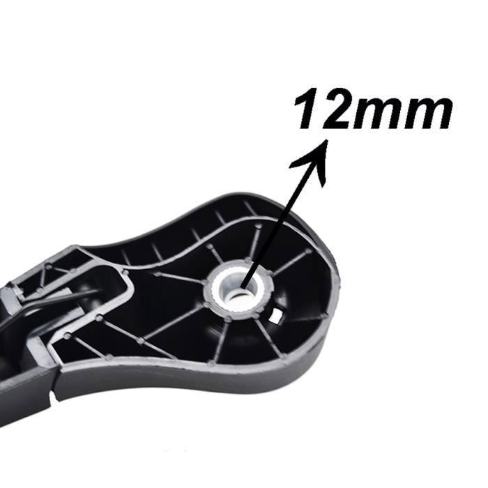 Jeu D’essuie-glace Arrière Pour Dodge Nitro 2007-2012 - Balai Et Bras De Remplacement, Caoutchouc Souple