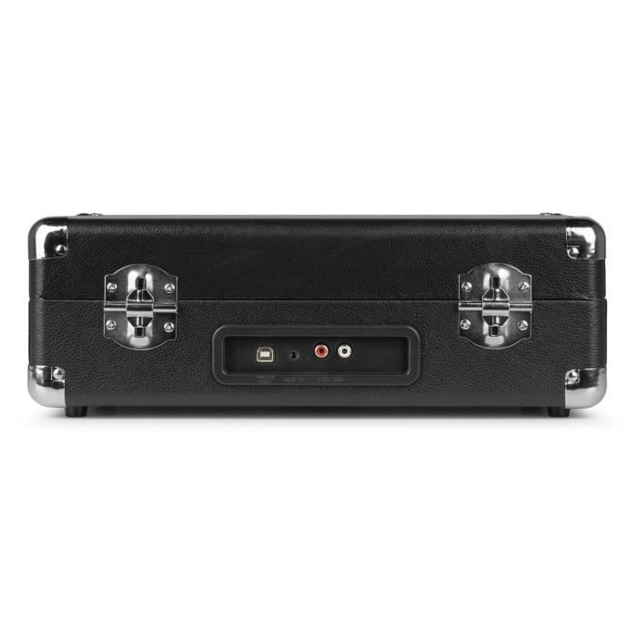 Audizio RP112AL - Platine Vinyle Bluetooth Chêne Avec Haut-Parleurs Stéréo Intégrés, 33/45/78 Tours, Look Rétro Vintage