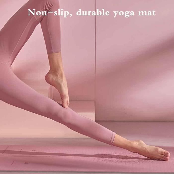 Tapis de yoga d'exercice 72 X 24 X 3/5 - Antidérapant – Fitness Avenue Tapis de yoga d'exercice 72 X 24 X 3/5 - Antidérapant – Fitness Avenue