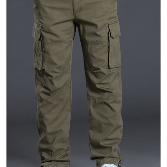 Pantalon cargo homme regular deals