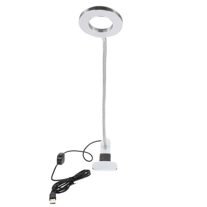 Lampe de table de maquillage Lampe de table de beauté de lampe de tatouage  de maquillage d'USB avec la pince pour le - Cdiscount Maison