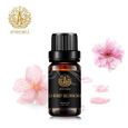 Aromathérapie Fleur de cerisier Huile Essentielle pour diffuseur, 100% Pure Cherry Blossom huile parfumée, maison, 10ml-3