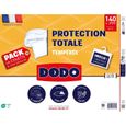 Pack Protection : Couette 140x200 cm + Taie d'oreiller + 1 Protège oreiller-3