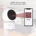 ELRO CI5000 Caméra de sécurité IP Wifi d'intérieur avec détecteur de mouvement et vision nocturne - Full HD 1080P avec sirène-3