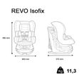 Siège auto isofix REVO 360° Groupe 0+/1 (0-18kg) – Nania Silver-3