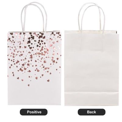 AMFUN 120PCS Sachets En Papier Colorés, Vagues Pochette