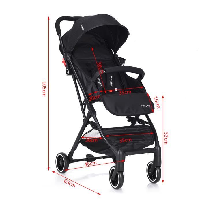 Repose pied sales poussette canne