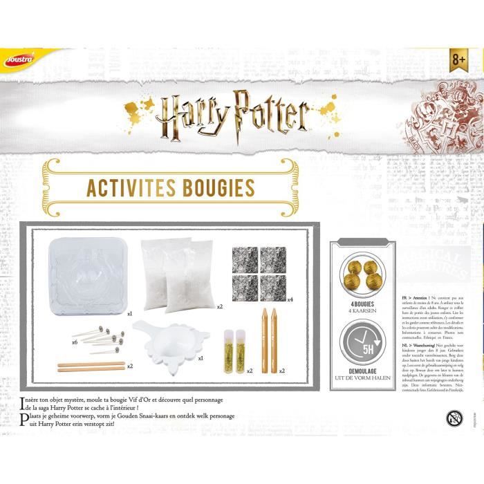 Coffret de moulage Bougies Harry Potter - JOUSTRA - Vif d'Or
