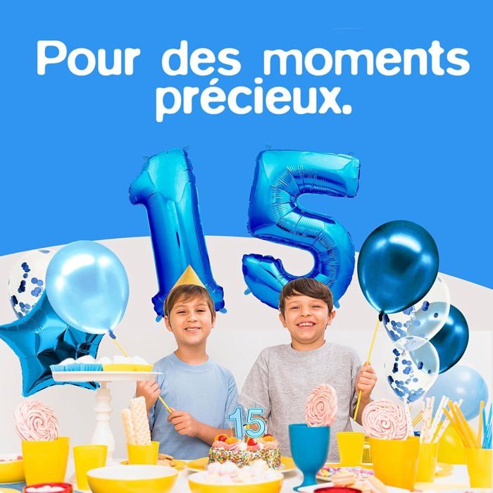 Kit Anniversaire Gamer 5 Ans – 25 Pièces Thème Jeu Vidéo, Bannière, Ballons, Tatouages, Décorations