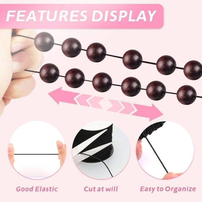 Elastique Bracelet Perle SUTOUG 1 Mm Fil élastique Pour Bracelets