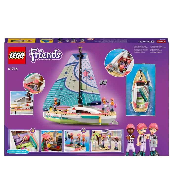 LEGO 41716 Friends L Aventure en Mer de St phanie Jouet de Bateau