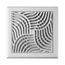 Air Vent Grille 190 mm x 190 mm avec 125 Mm Tuyau Connexion Obturateur Moustiquaire TK12