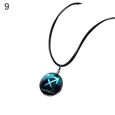 Sagittaire Zodiac symbole argent ou plaqué or pendentif-horoscopes Star signes