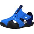 Sandale - nu-pieds enfant Nike 77393 - Bleu - Synthétique-0