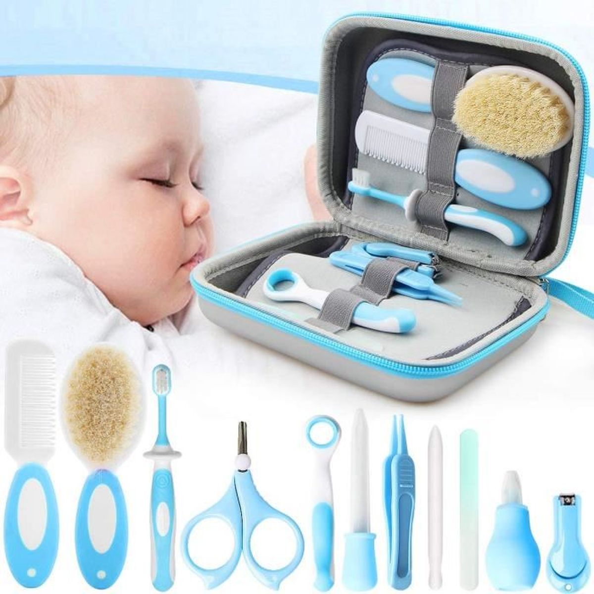 13 Piece Confort Trousse De Soin Pour Bebe Naissance Littone Trousse De Toilette Pour Bebe Kit De Soin Pour Bebe Inclut Peigne Poils Cdiscount Puericulture Eveil Bebe 13 Piece Confort Trousse De Soin Pour Bebe Naissance Littone Trousse De Toilette Pour Bebe Kit De Soin Pour Bebe Inclut Peigne Poils Cdiscount Puericulture Eveil Bebe