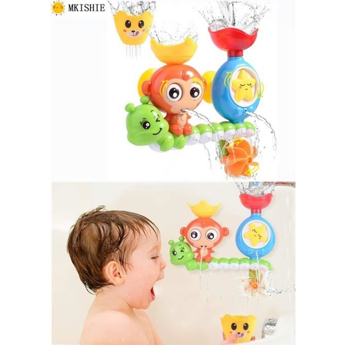 Jouet De Bain Baignoire Pour Bebe Jouet De Douche Jeu De Bain Cdiscount Puericulture Eveil Bebe