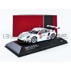 Voiture Miniature de Collection - IXO 1/43 - PORSCHE 911 (991) RSR - Daytona 2019 - White / Blue / Red - LE43050