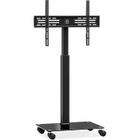 FITUEYES Chariot Support TV avec Roues pour Ecran de 32 à 60 Pouces, Mueble TV Pied LED LCD
