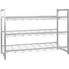 BRAND Etagère rangement chaussures Lasper 80x60x30 cm aluminium