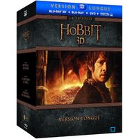 Blu-ray 3D Le Hobbit 3D : La Trilogie (Version longue)