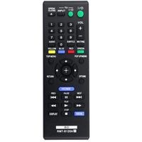 RMT-B120A TéLéCommande de Rechange pour Lecteur DVD Blu-Ray 3D Sony BDP-S5100 BDP-S1100 BDP-S3100 BDP-S190 BDP-S590