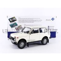 Voiture Miniature de Collection - SOLIDO 1/18 - LADA Niva - 1980 - Cream White - 1807301