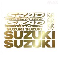 8 sticker GSXR – OR – sticker SUZUKI GSX R SRAD 600 750 - SUZ423