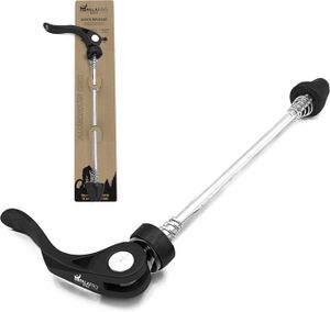 Kit Dégagement Rapide Antivol Pour Vélo - Essieu Avant Creux, Compatible VTT Et Vélo De Route