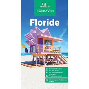 LIVRE TOURISME MONDE Guide Vert Floride Michelin