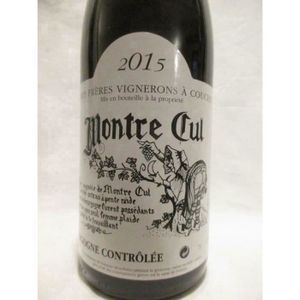 VIN ROUGE montrecul domaine derey rouge 2015 - bourgogne fra