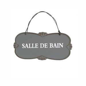 Plaque Porte Salle De Bain Achat Vente Pas Cher