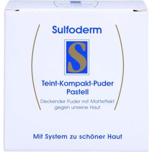 FOND DE TEINT - BASE Sulfoderm S Teint-Kompakt-Puder pastell, 10 g Poudre