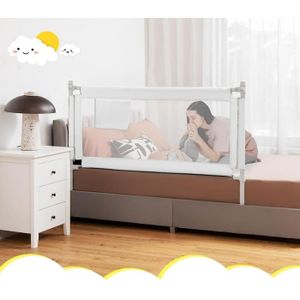Barrière de sécurité de lit enfant-Protection Bébé Chambre à Coucher Taupe  180 x 42 cm Polyester - Cdiscount Puériculture & Eveil bébé