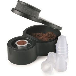 80 ml - Chocolat - Capsules de café réutilisables en acier inoxydable,  grande tasse pour Nespresso Vertuo, fi - Cdiscount Electroménager