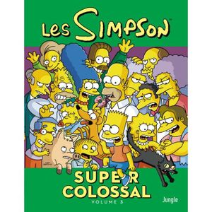 LIVRE HUMOUR Jungle - Les Simpson - Super colossal - tome 3 - Groening Matt 308x239