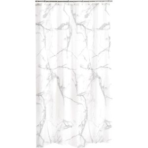 RIDEAU DE DOUCHE CDaffaires rideau de douche polyester 180*h200cm marbre