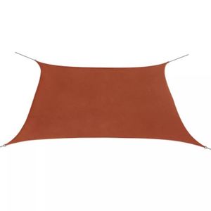 VOILE D'OMBRAGE 9793CHEZFR- Voile de parasol | Voile d'ombrage rectangulaire Anti UV Toile d'Ombrage Décor Jardin & Terrasse Tissu Oxford Carré Terr