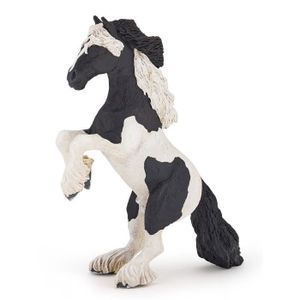 FIGURINE - PERSONNAGE Figurine Cheval Cob - PAPO - Peinte à la main - Support de jeux et d'imagination idéal - 10 x 6 x 16 cm
