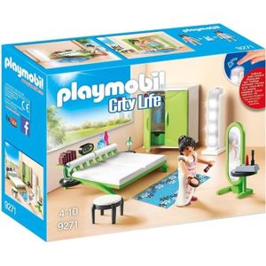 PLAYMOBIL 5583 City Life - Chambre avec Lit Rond 