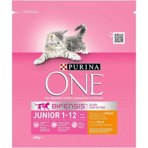 CROQUETTES Croquettes pour chats 1-12 mois - 450 g Purina One