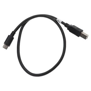 Câble Imprimante USB C Thunderbolt 3 Câble Type C Mâle vers USB B Mâle  Câble Scanner Nylon Tressé Compatible avec MacBook Pro A[659] - Cdiscount  Téléphonie