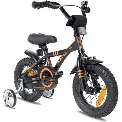 Prometheus velo pour enfant 12 pouces garcon avec roues stabilisatrices a partir de 3 ans et fille a retropedalage 12 pouces bmx m Cdiscount Sport