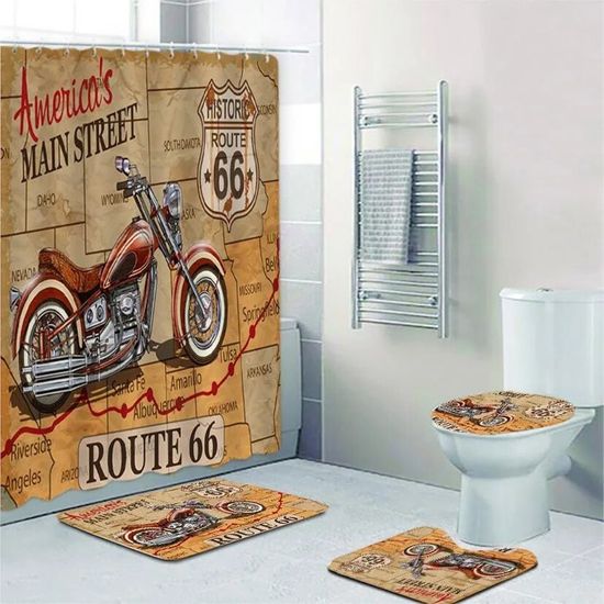 Rideaux de douche créatifs : typographie et graphiques