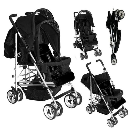 Poussette double tandem deals