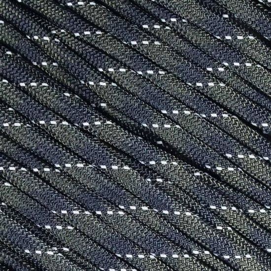 Corde De Camping Réfléchissante 50 M – Paracorde Polyester 4 Mm, Pour Tente, Auvent, Hamac, Plein Air