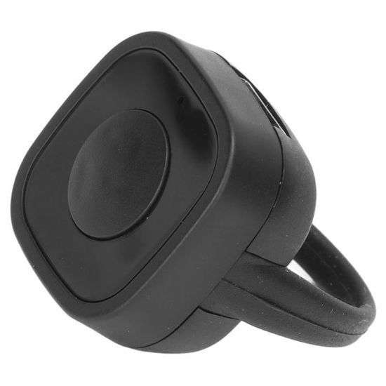 Télécommande Bluetooth Pour Smartphone - Tourneur De Page, Déclencheur Photo, Charge Type-C, Noir - 4