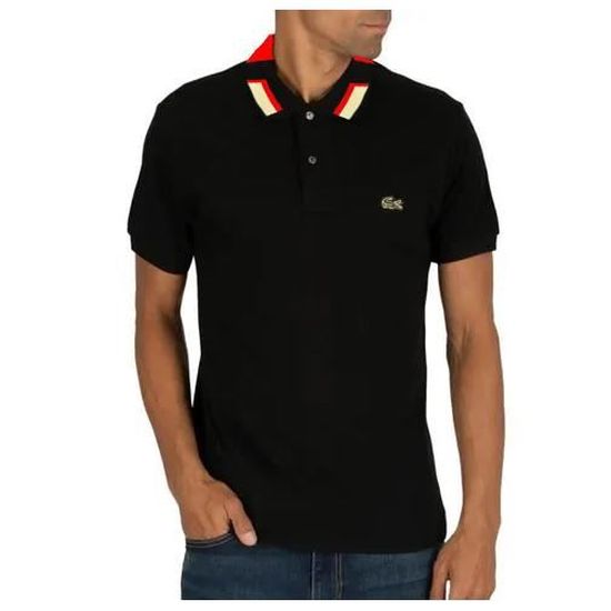 Destockage Polo Lacoste Homme Noir Regular Fit Noir Cdiscount Pret a Porter