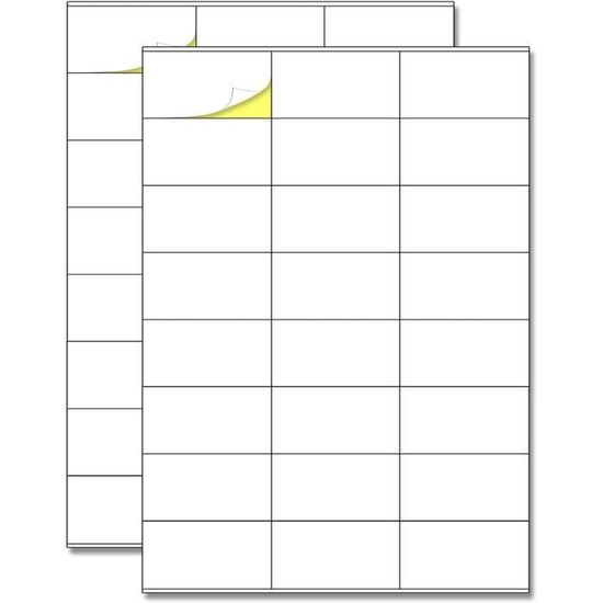 50 Feuilles, 24 Pièces Par Feuille Etiquettes Autocollantes Imprimable 50 Feuilles, 24 Pièces Par Feuille Etiquettes Autocollantes Imprimable