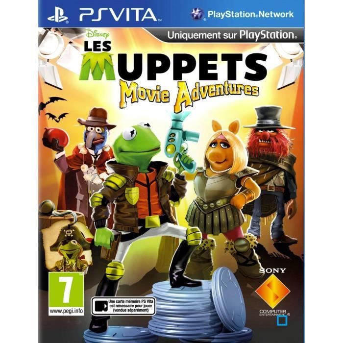 Muppets Movie Adventures Jeu PS Vita